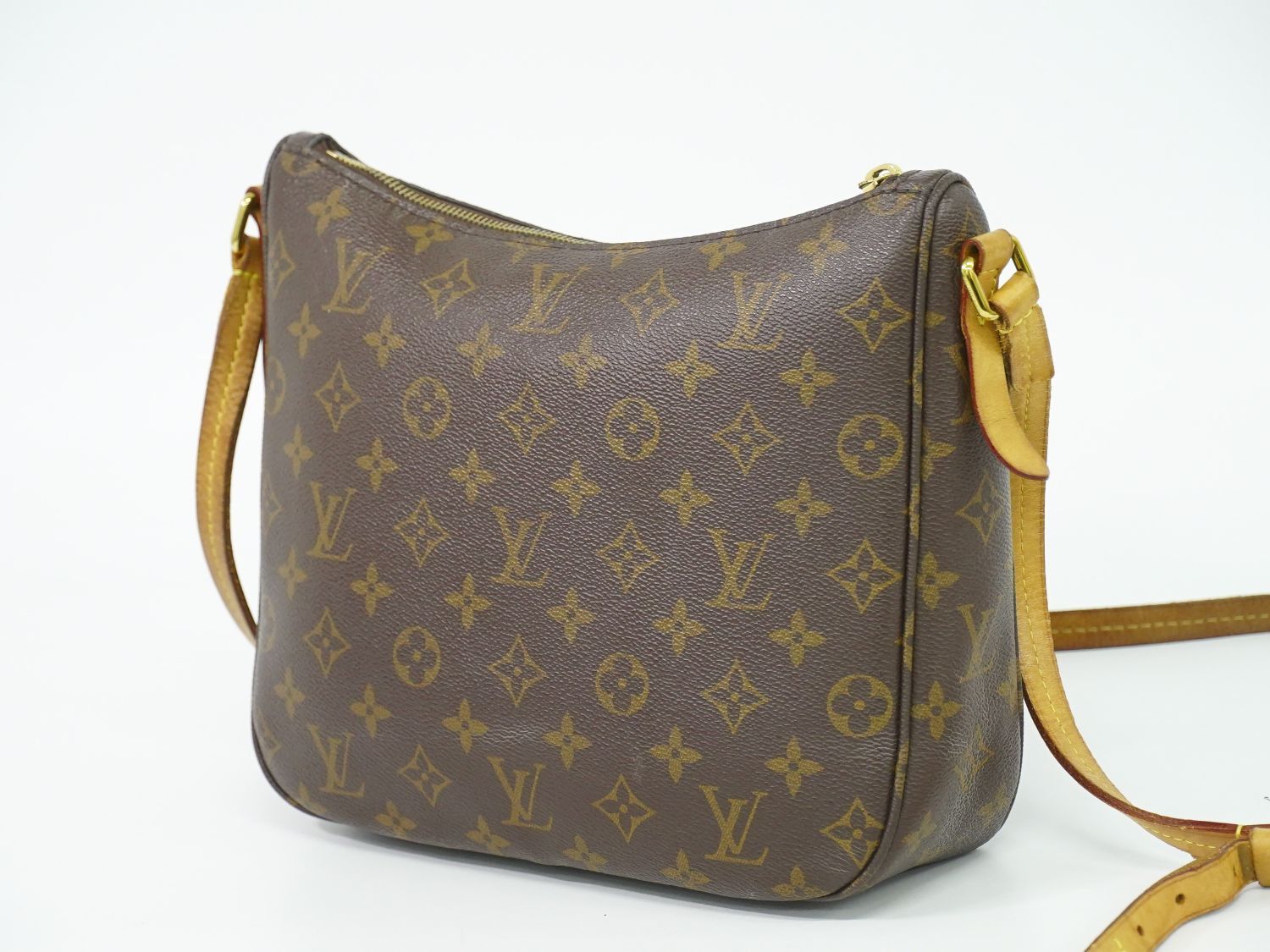本物 ルイヴィトン LOUIS VUITTON LV マビヨン モノグラム ショルダーバッグ ポシェット ブラウン M41679 Mabillon ビトン バッグ フォロー割