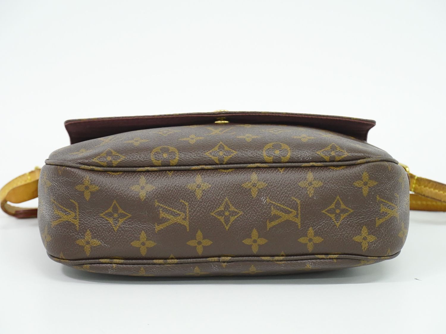 本物 ルイヴィトン LOUIS VUITTON LV マビヨン モノグラム ショルダーバッグ ポシェット ブラウン M41679 Mabillon ビトン バッグ フォロー割 DECORATOM_COM_BR