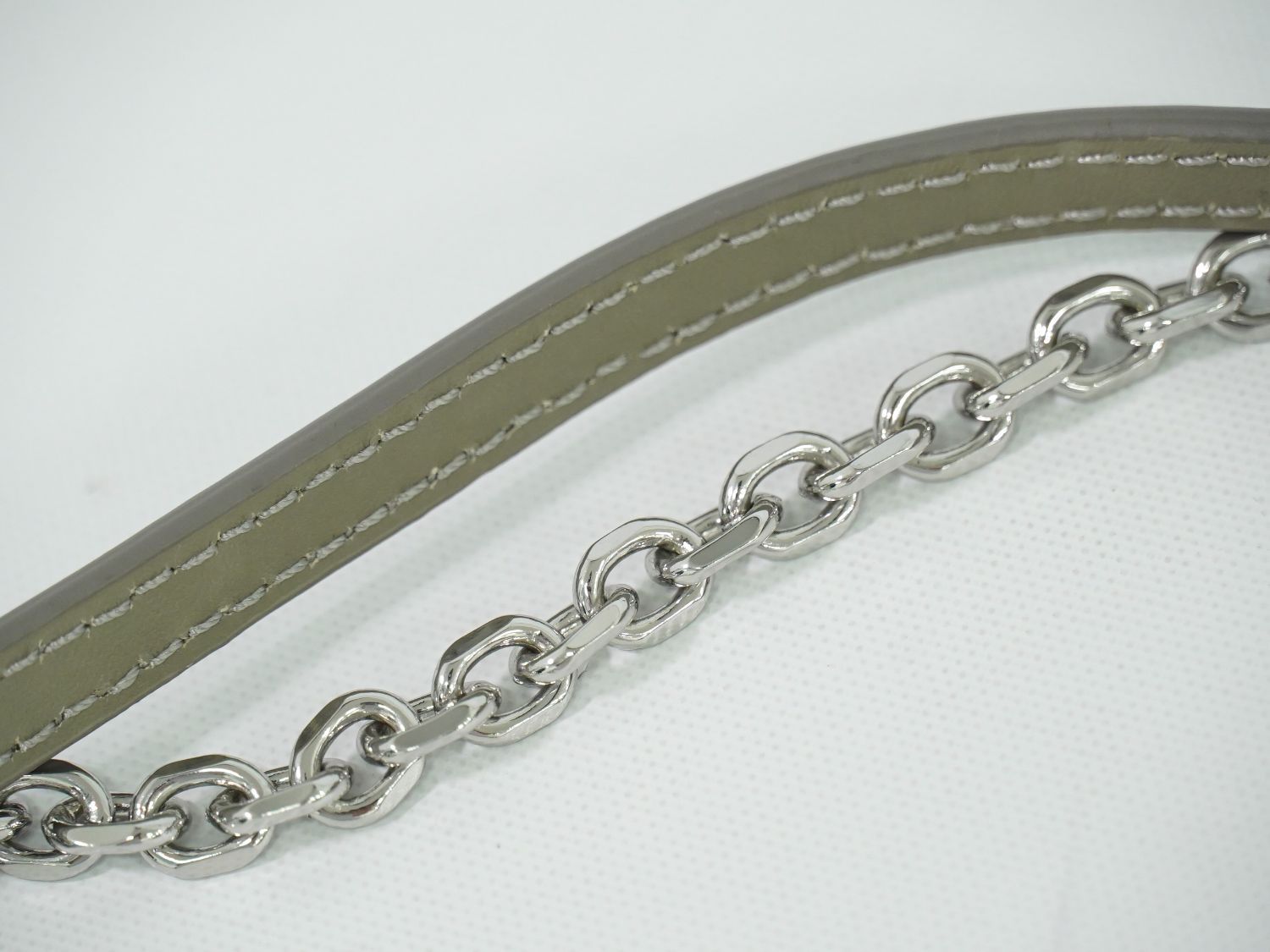 本物 アンテプリマ ANTEPRIMA SECCHIO MINI ワイヤーバッグ 巾着 ショルダーバッグ ポシェット ビニール グレージュ シルバー PB20FJH6S5 バッグ フォロー割 DECORATOM_COM_BR