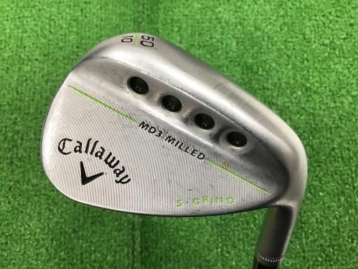 キャロウェイ MD 3 クロムメッキ 50° 10°S ウェッジ WG NS PRO 950GH フレックスS メンズ 男性用 右利き 右用 Dランク ゴルフクラブ