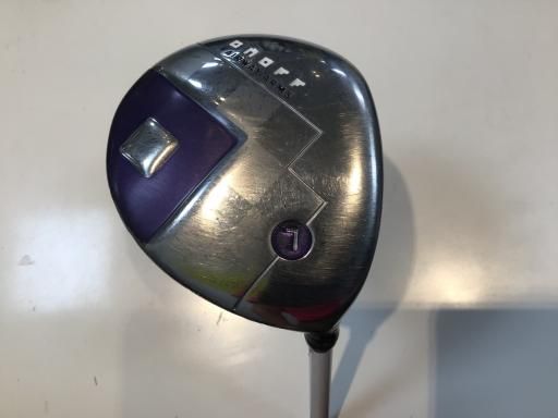 グローブライド ONOFF ARMS 2019 7W レディース フェアウェイウッド FW SMOOTH KICK LP-419F フレックスL レディース 女性用 右利き 右用 Dランク ゴルフクラブ