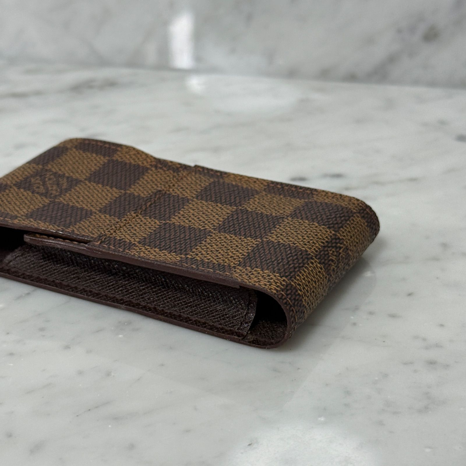 LOUIS VUITTON ルイヴィトン シガレットケース たばこケース ダミエ ブラウン その他 小物