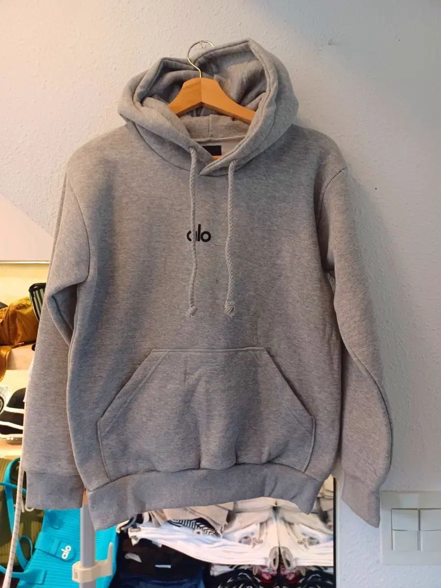 RWHO フードTシャツ ブラック グレー