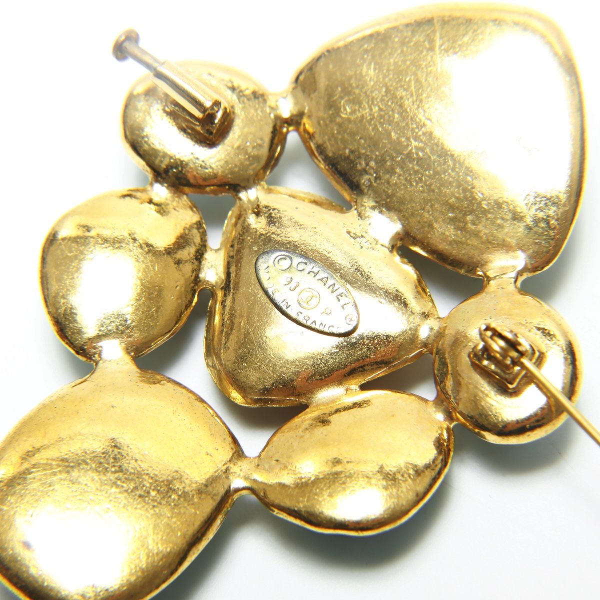 CHANEL シャネル ブローチ 93P 1993年 グリポア FORTGASGNV_COM_BR
