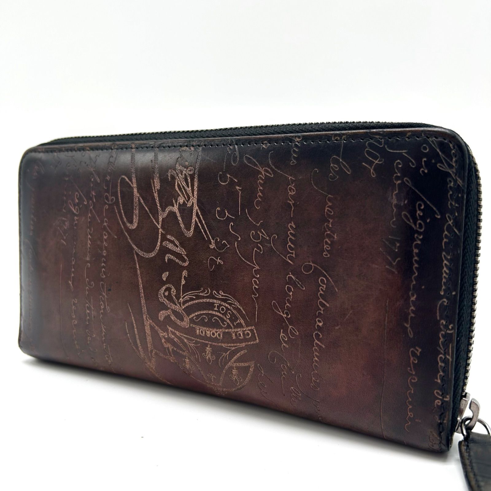 希少ゴールデンパティーヌ ベルルッティ イタウバ パープル スクリット