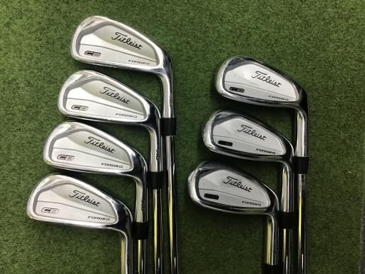 タイトリスト Titleist CB 718 8 S アイアンセット IR AMT TOUR WHITE フレックスS メンズ 男性用 右利き 右用 Cランク ゴルフクラブ