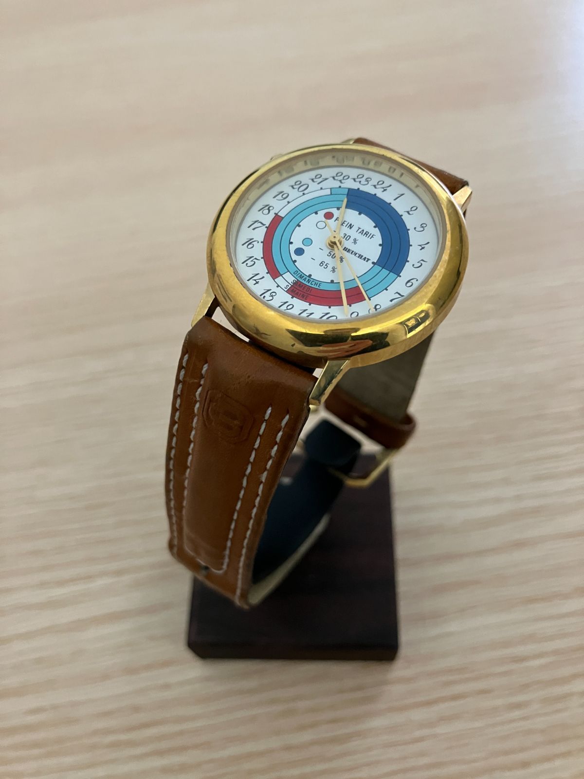 ブッシャー 24時間時計 クォーツ 動作未 beuchat