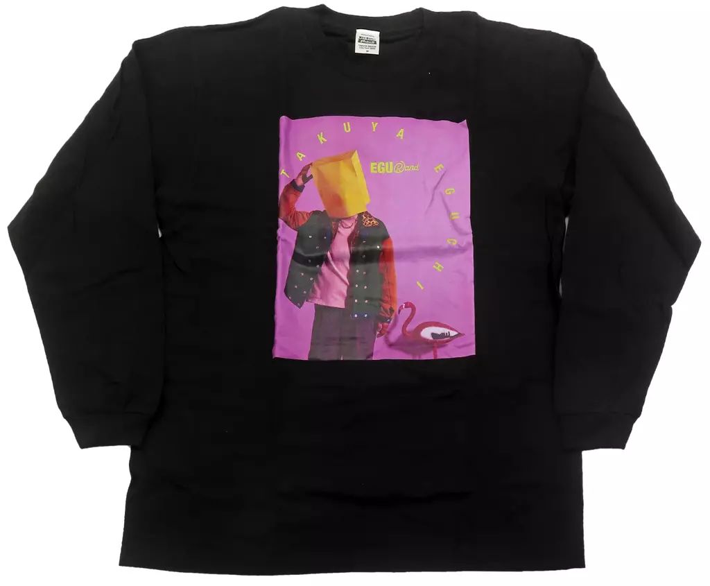 中古】Tシャツ 江口拓也 ロングスリーブTシャツ ブラック L