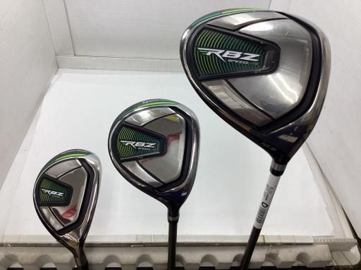 テーラーメイド RBZ SPEED LITE 10S キャディバッグ付き クラブセット CS スチール フレックスS メンズ 男性用 右利き 右用 Dランク ゴルフクラブ