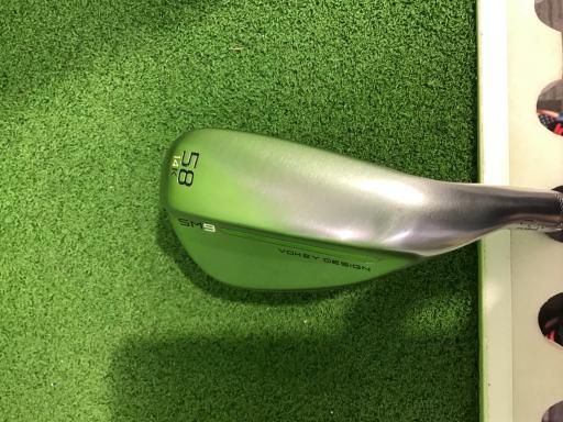 タイトリスト VOKEY SPIN MILLED SM 9 ツアークロム 58° 14° K USA ウェッジ WG 特注シャフト フレックスS メンズ 男性用 右利き 右用 Bランク ゴルフクラブ