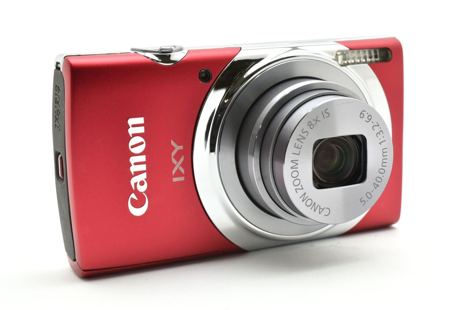 超美品 キヤノン IXY130 コンパクトデジタルカメラ レッド Canon 412