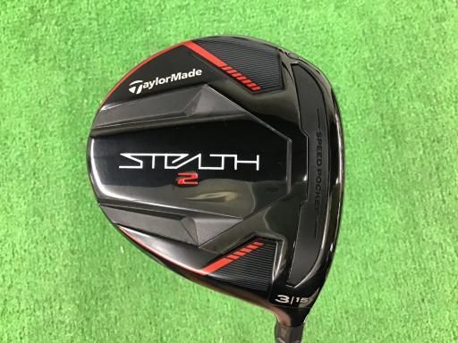 テーラーメイド STEALTH2 3W フェアウェイウッド FW SPEEDER NX GREEN 60 フレックスS メンズ 男性用 右利き 右用 Bランク ゴルフクラブ