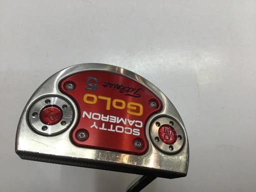 中古】 タイトリスト SCOTTY CAMERON GoLo 5 34インチ レフティ パター