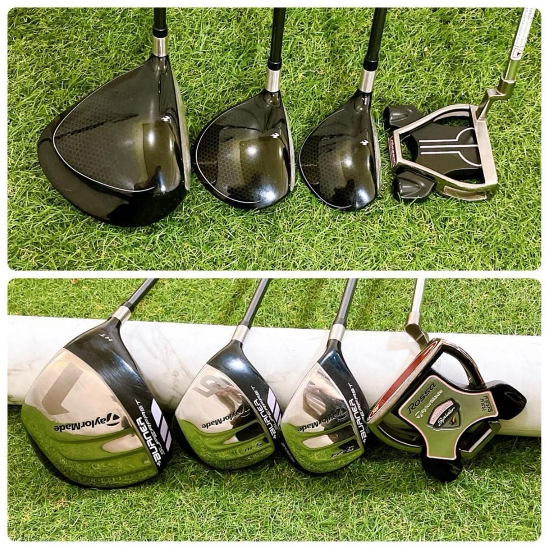 テーラーメイド バーナー レディースゴルフセット 9本 初心者 コースデビュー テーラーメイド バーナー レディースゴルフセット 9本 初心者 コース