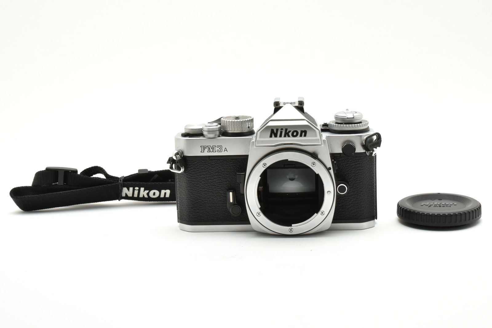 ★美品★ NIKON ニコン FM3A シルバー 一眼フィルムカメラ (t7301)