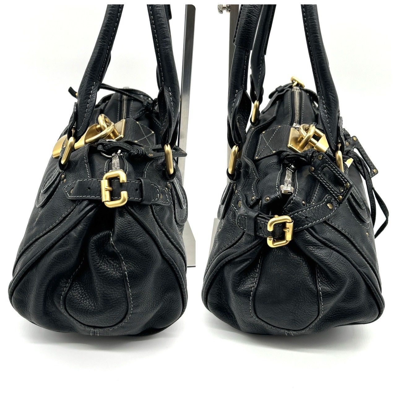 Chloe クロエ パディントン ハンドバッグ ブラック Paddington トート