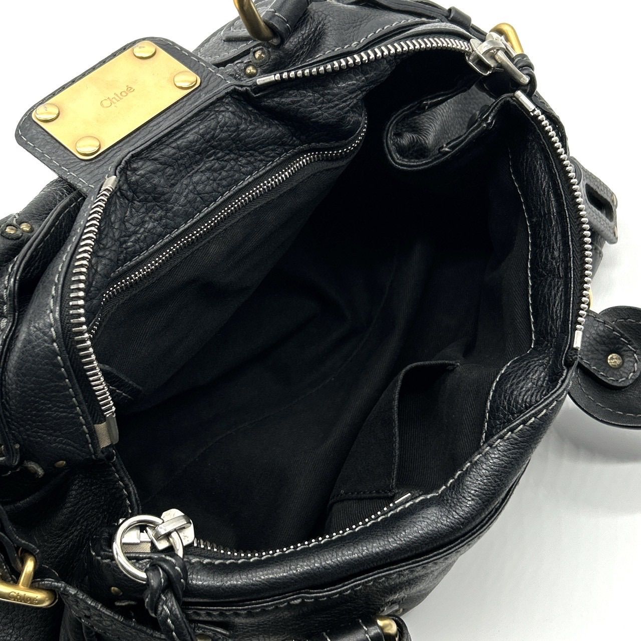 Chloe クロエ パディントン ハンドバッグ ブラック Paddington トート