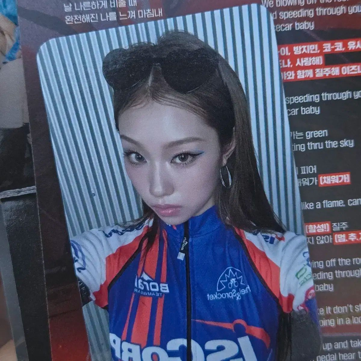 izna イズナ チェ ジョン 맘마미아 レースカー 4週目 回 公開放送 サノク トレカ