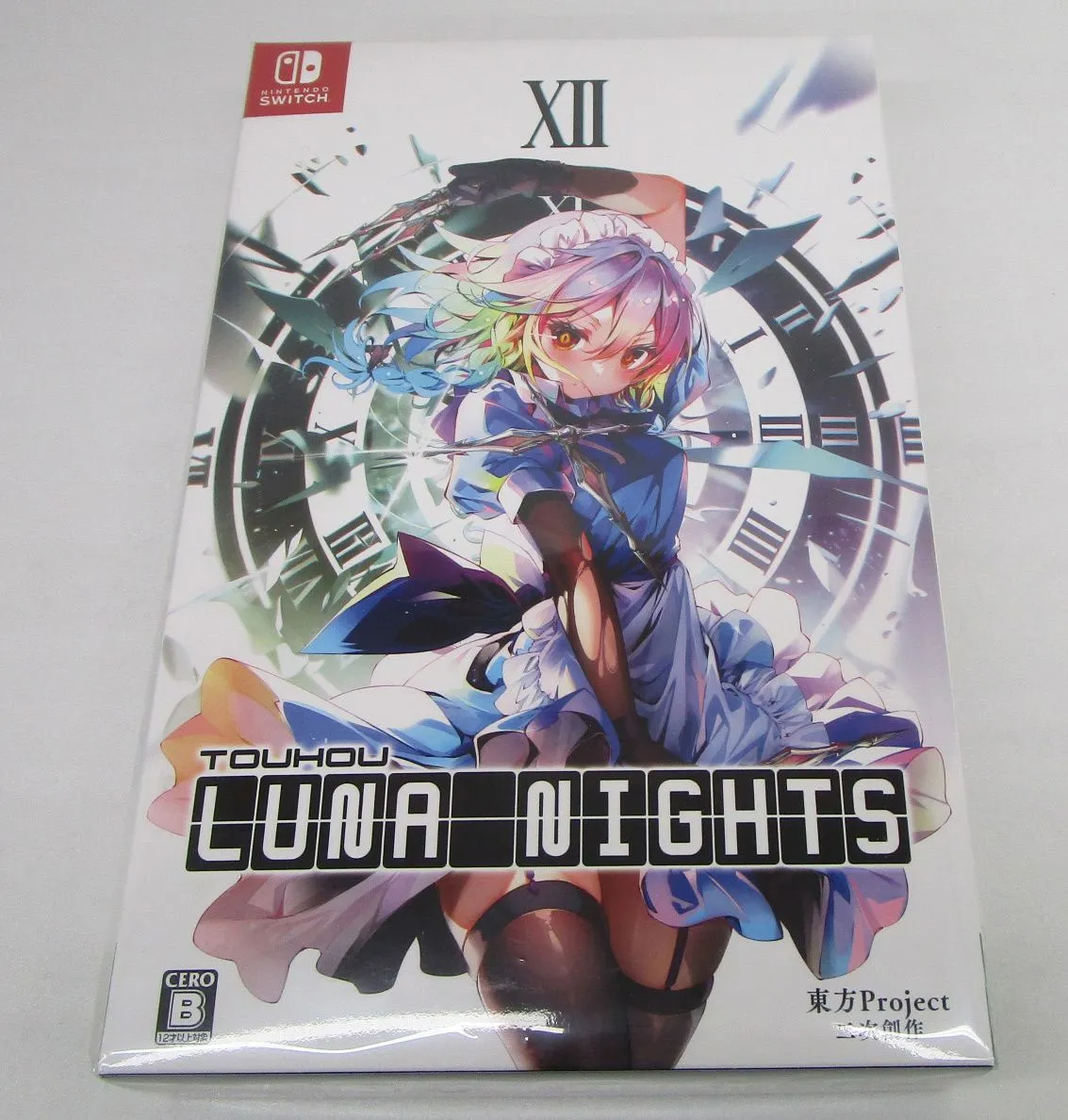 東方LUNA NIGHTS Switchデラックス版 限定A4ファイングラフ付き Switch Touhou Luna Nights デラックス版 Touhou Luna Nights DELUXE