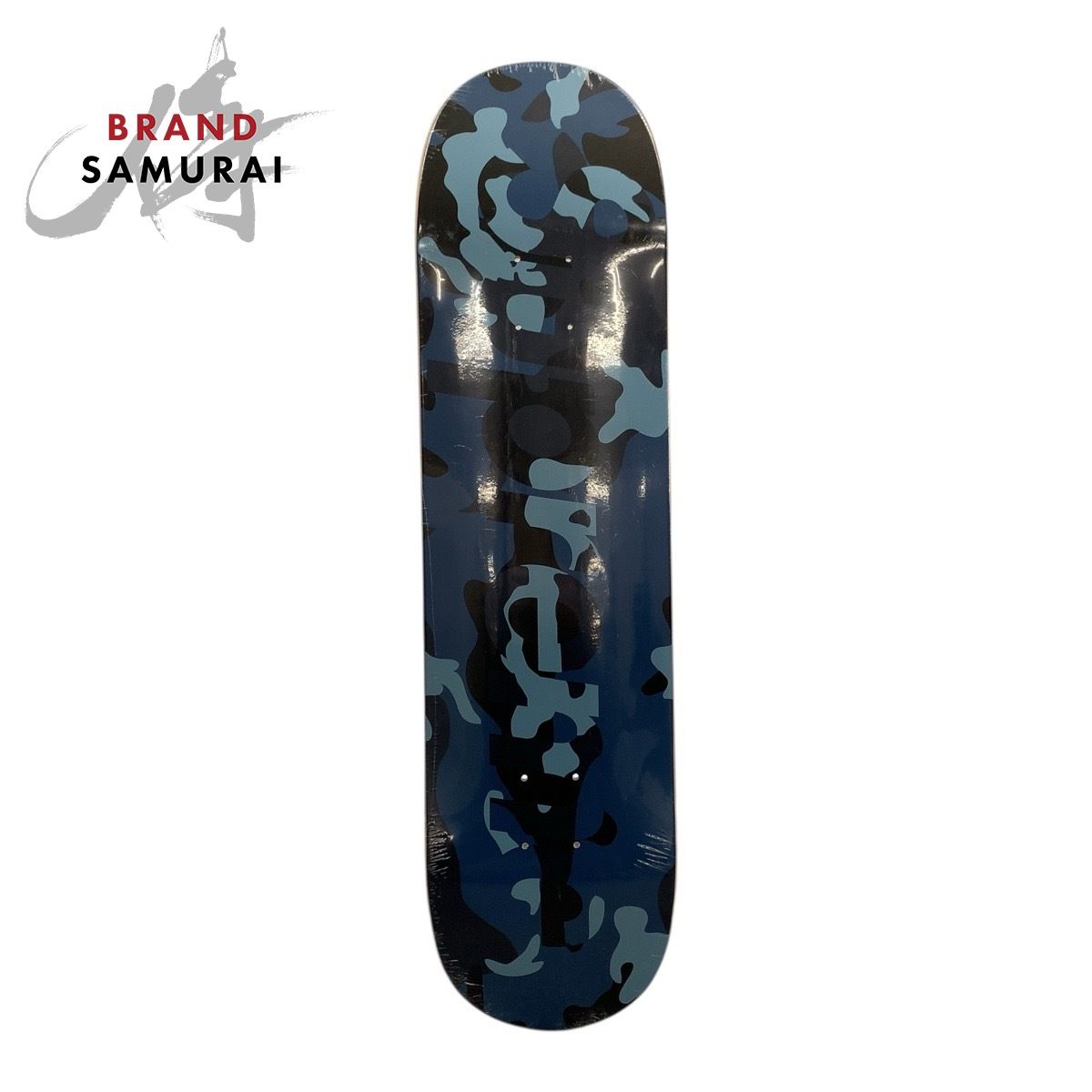 Supreme シュプリーム カモロゴ スケートボードデッキ ブルー マルチ ウッド スポーツ用品 スケートボード 505650