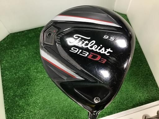 タイトリスト 913 D3 9.5° ドライバー DR リシャフト フレックスその他 メンズ 男性用 右利き 右用 Cランク ゴルフクラブ