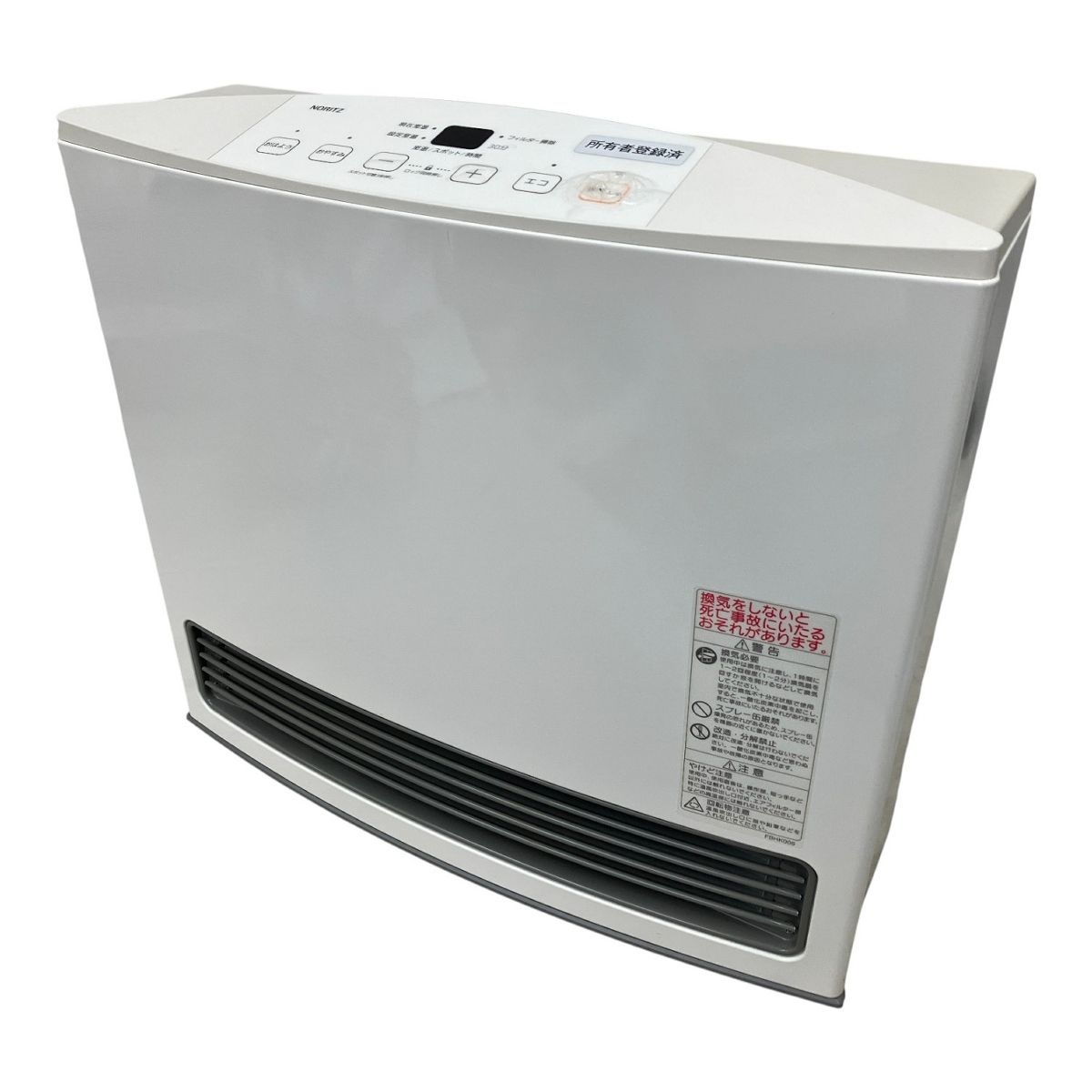 NORITZ ノーリツ GFH 4005 S W 5 ガスファンヒーター 都市ガス用 2019年 家電 暖房