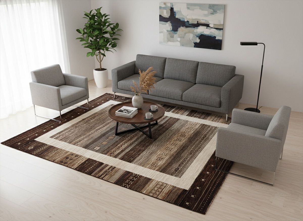 夏は涼しく冬は暖かい 天然無染ラグ