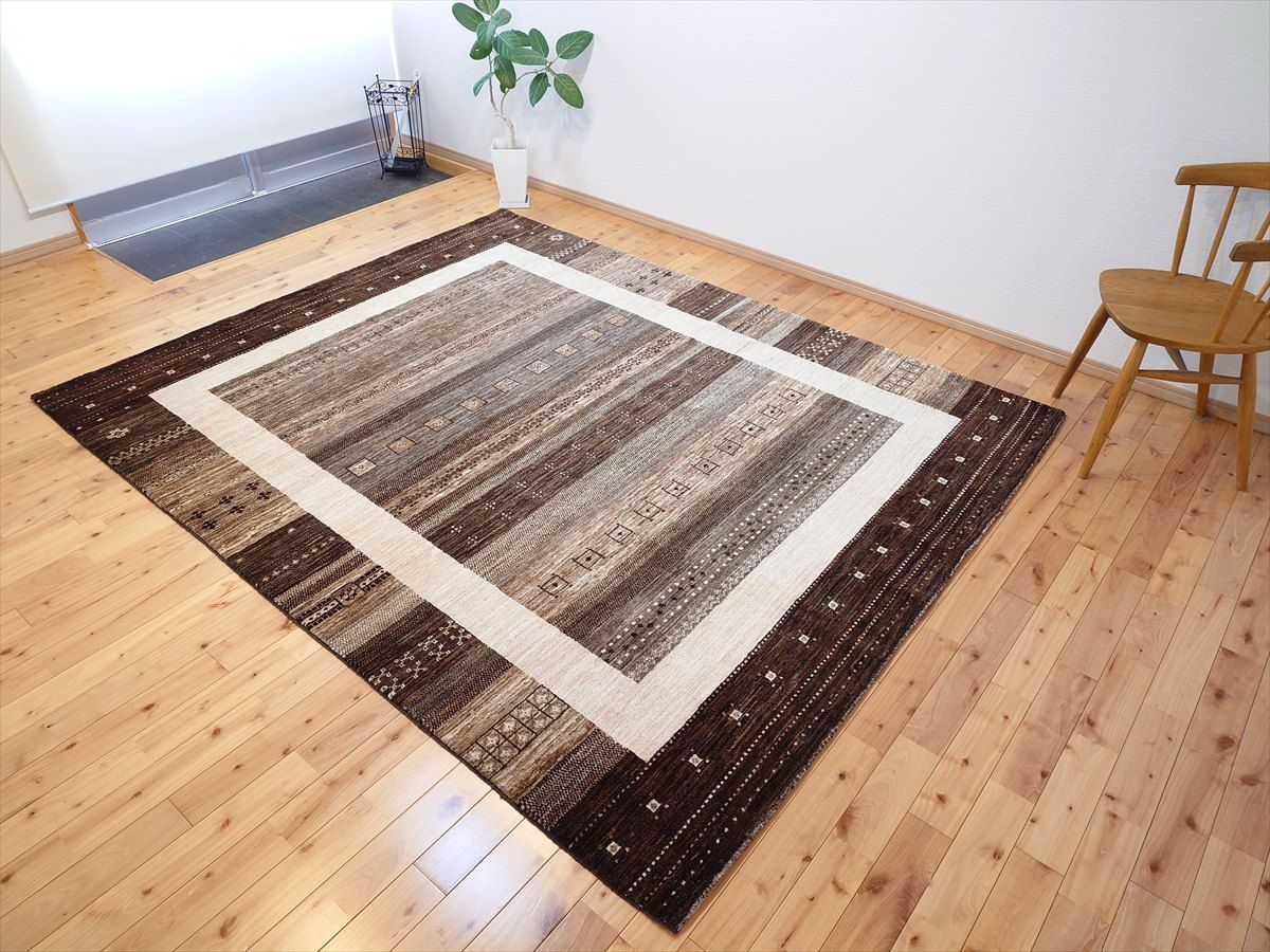 天然無染ラグ