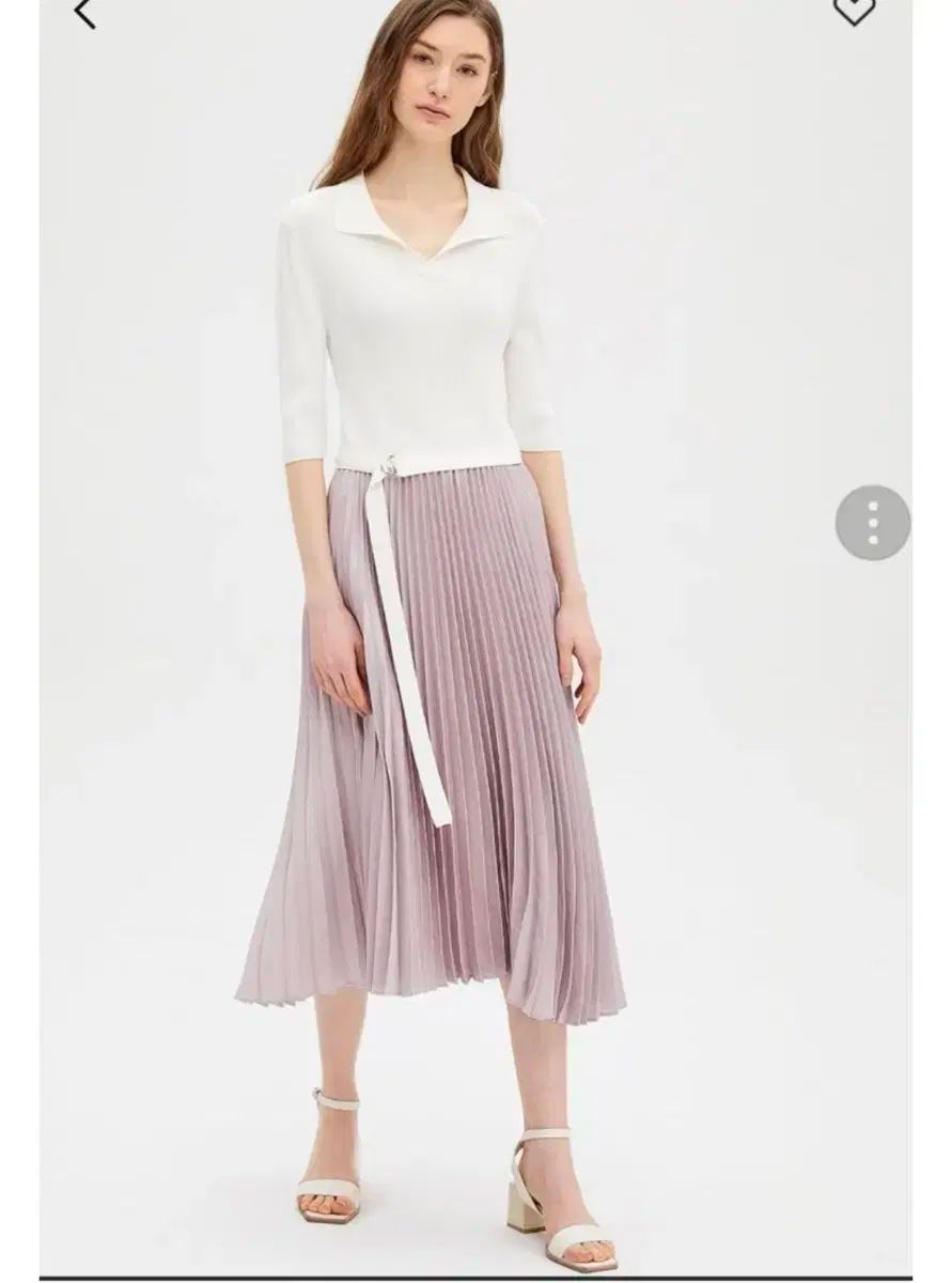 クラブモナコ プリーツワンピース xs