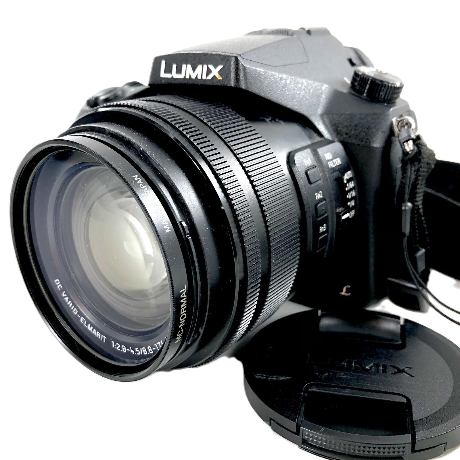 Panasonic パナソニック Lumix DMC-FZH1 レンズ 1 2.8-4.5 8.8-176 デジタル一眼レフ 動作 済み PF-375