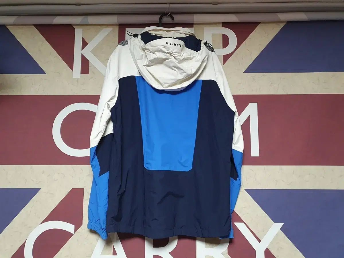 Re meet 登山ウェア アウター ジャケット XL 105 サイズ ネイビー マルチ