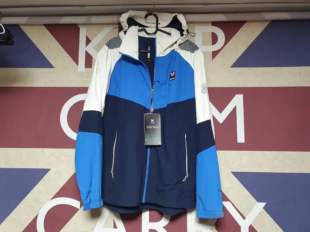 Re meet 登山ウェア アウター ジャケット XL 105 サイズ ネイビー マルチ