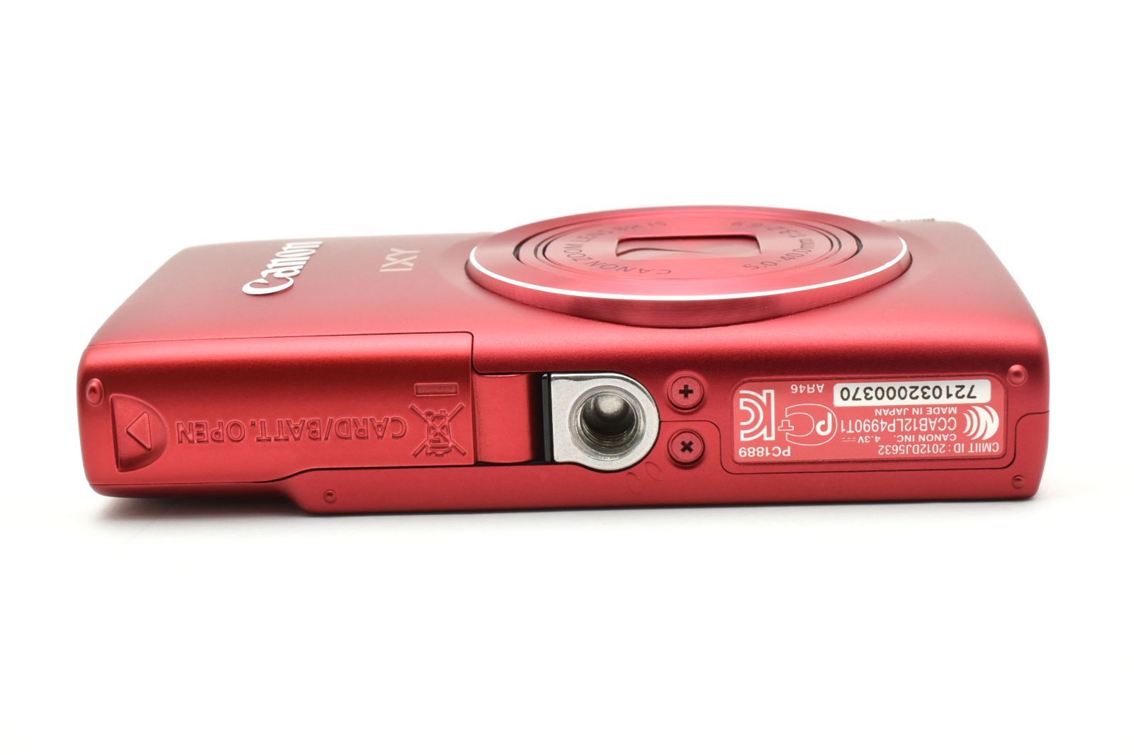 コンパクトデジタルカメラ レッド
