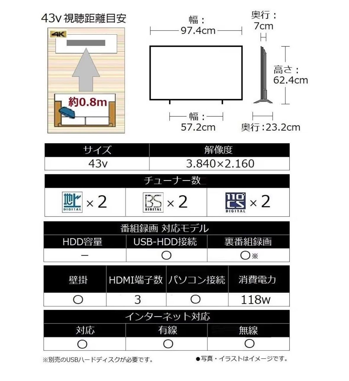  パナソニック 43 V型 4 K 液晶テレビ ビエラ HDR対応 TH FX 500 液晶テレビ テレビ本体