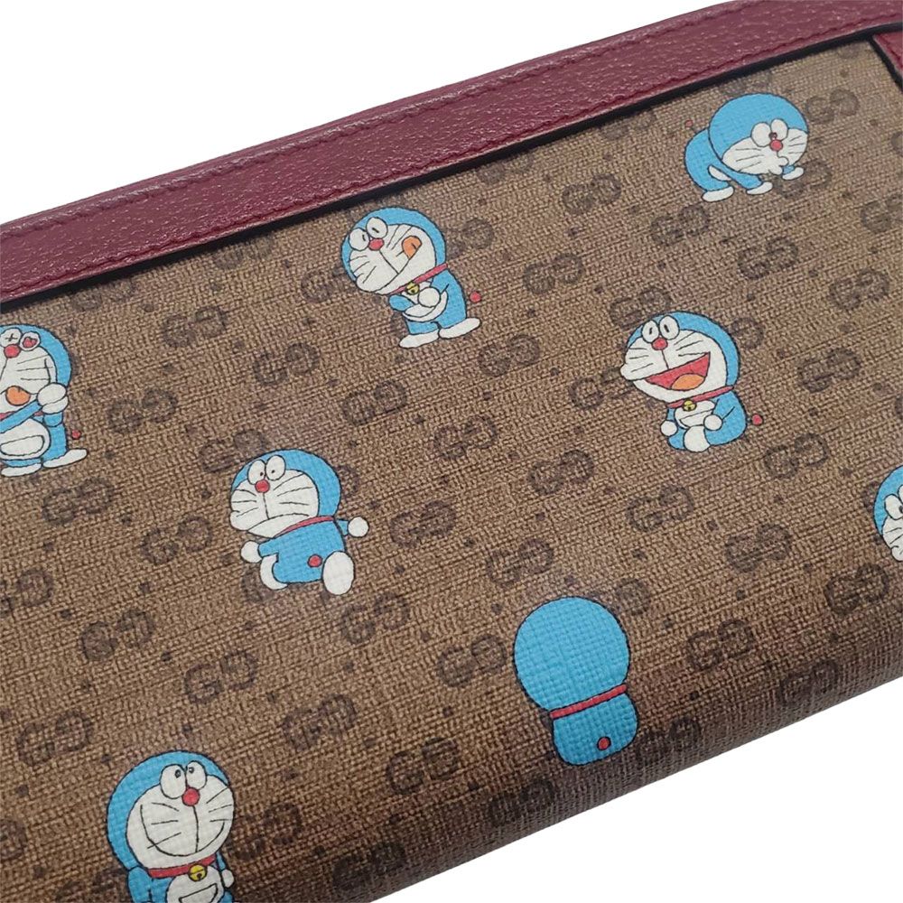 グッチ GUCCI 財布 レディース ブランド ドラえもん 長財布 PVC