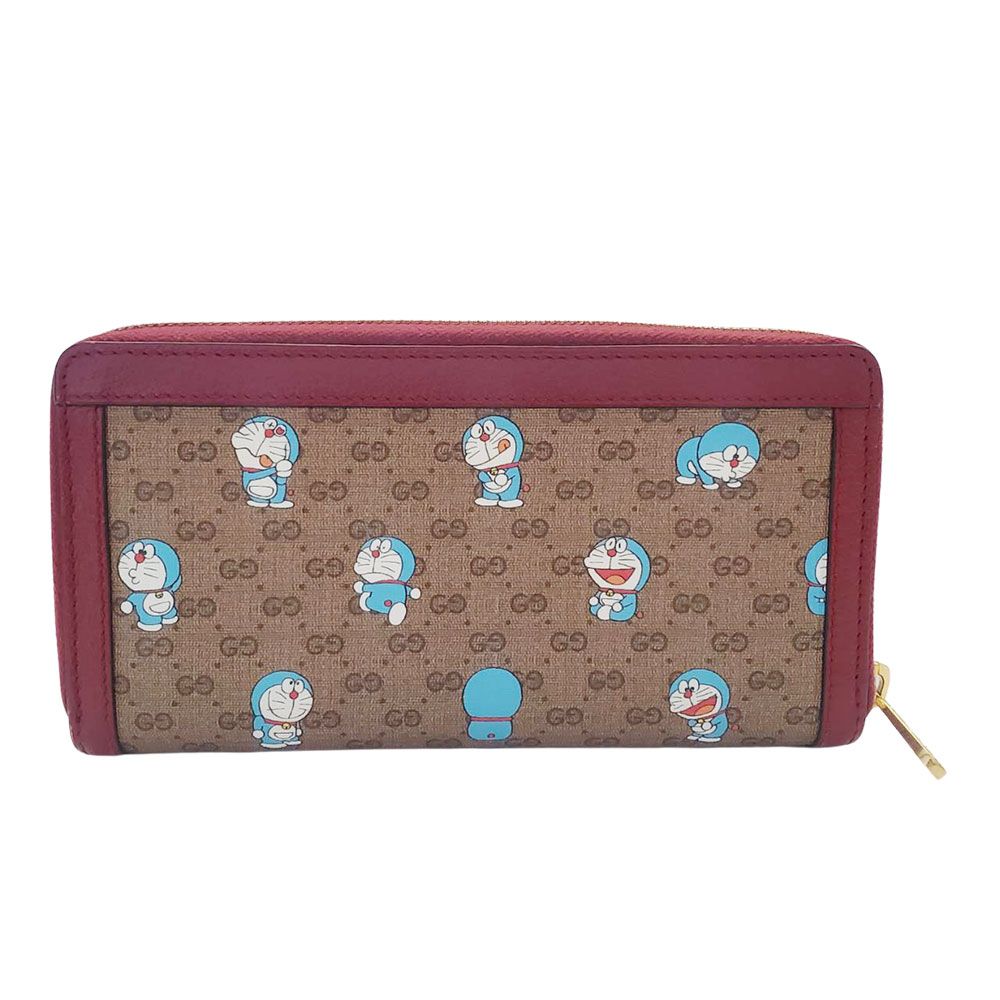 グッチ GUCCI 財布 レディース ブランド ドラえもん 長財布 PVC