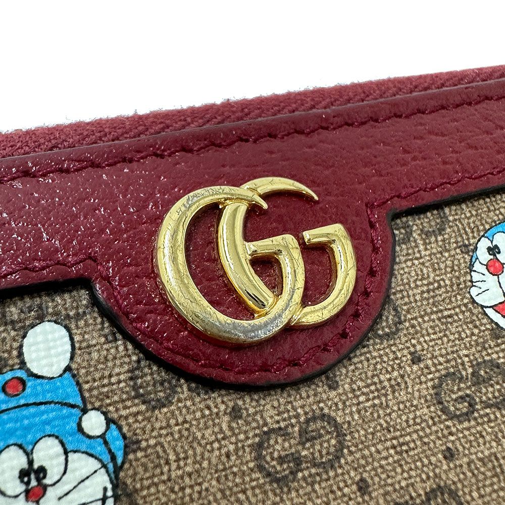 グッチ GUCCI 財布 レディース ブランド ドラえもん 長財布 PVC
