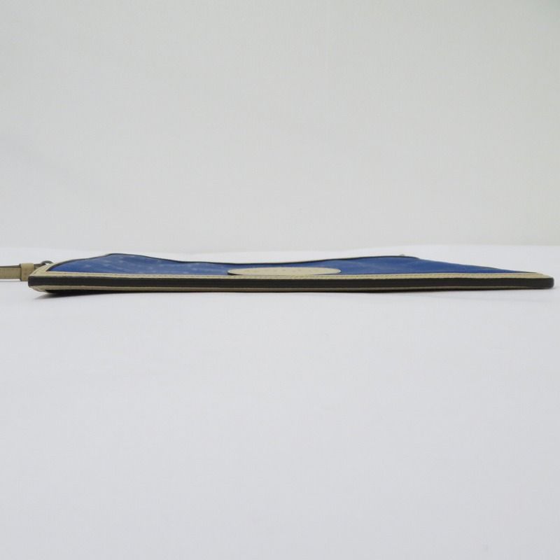 瀬戸大橋店 GUCCI グッチ クラッチバッグ GGナイロン オフ ザ グリッド 625598･2184 ブルー 122 DECORATOM_COM_BR