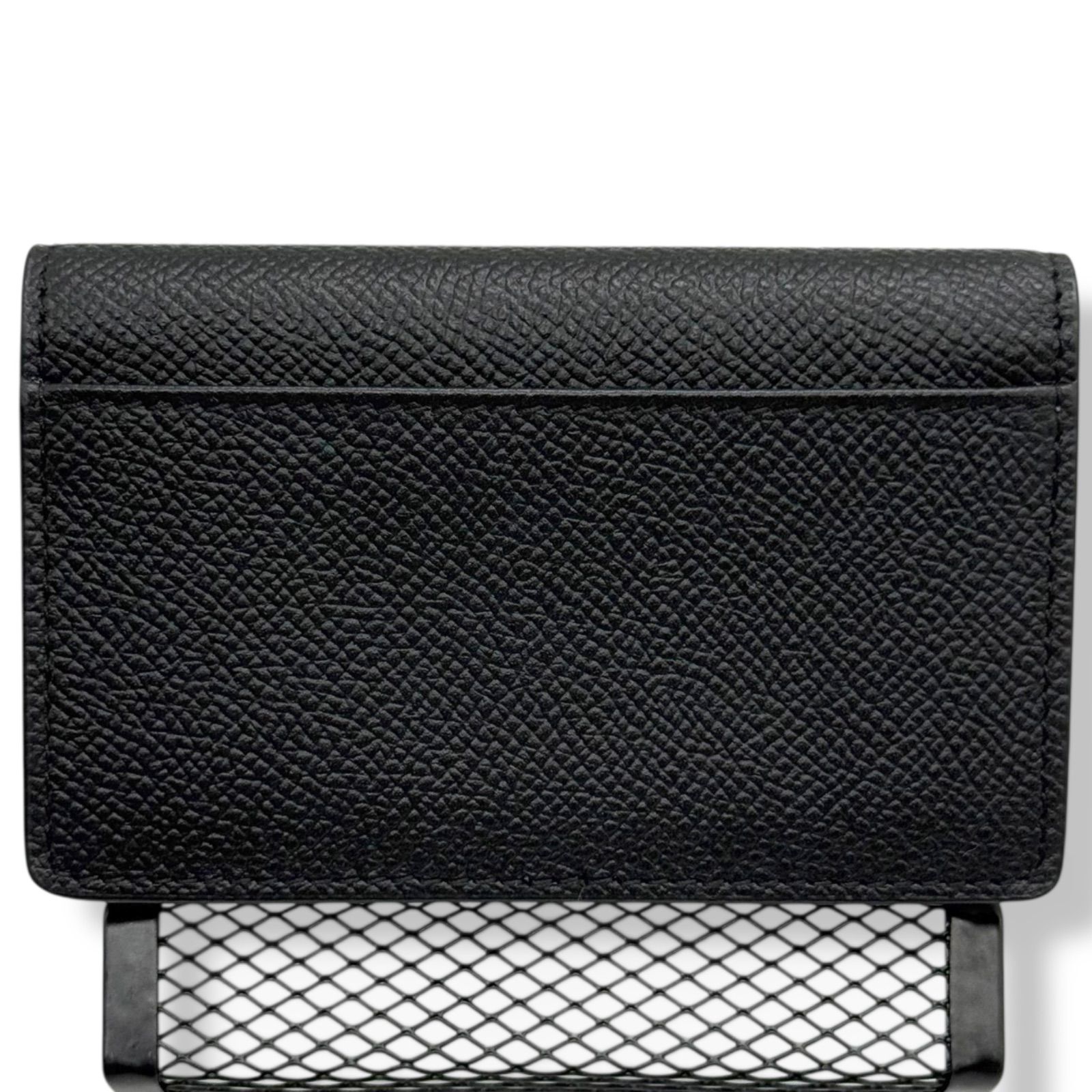 メゾンマルジェラ 名刺入れ ブラック 4ステッチ 完備 de4