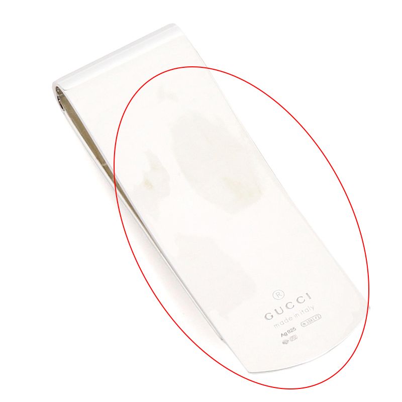 訳あり】 くすみ・ムラあり グッチ インターロッキングG