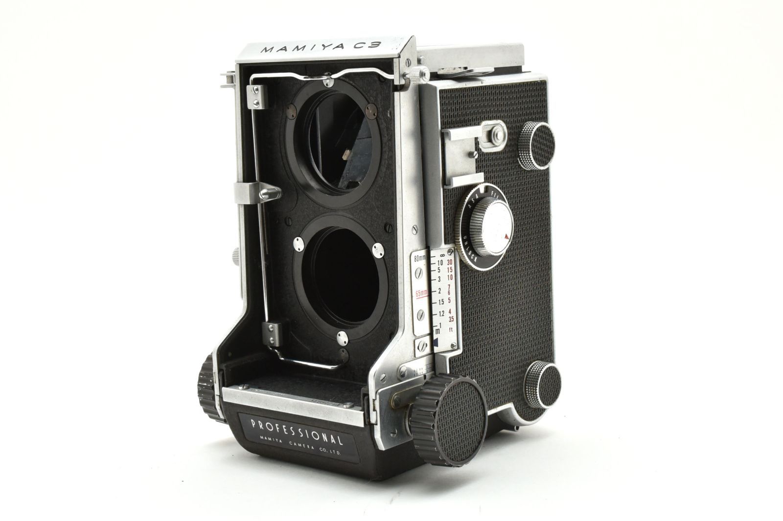 マミヤ C3 プロフェッショナル 6x6 TLR フィルムカメラボディ Mamiya 396