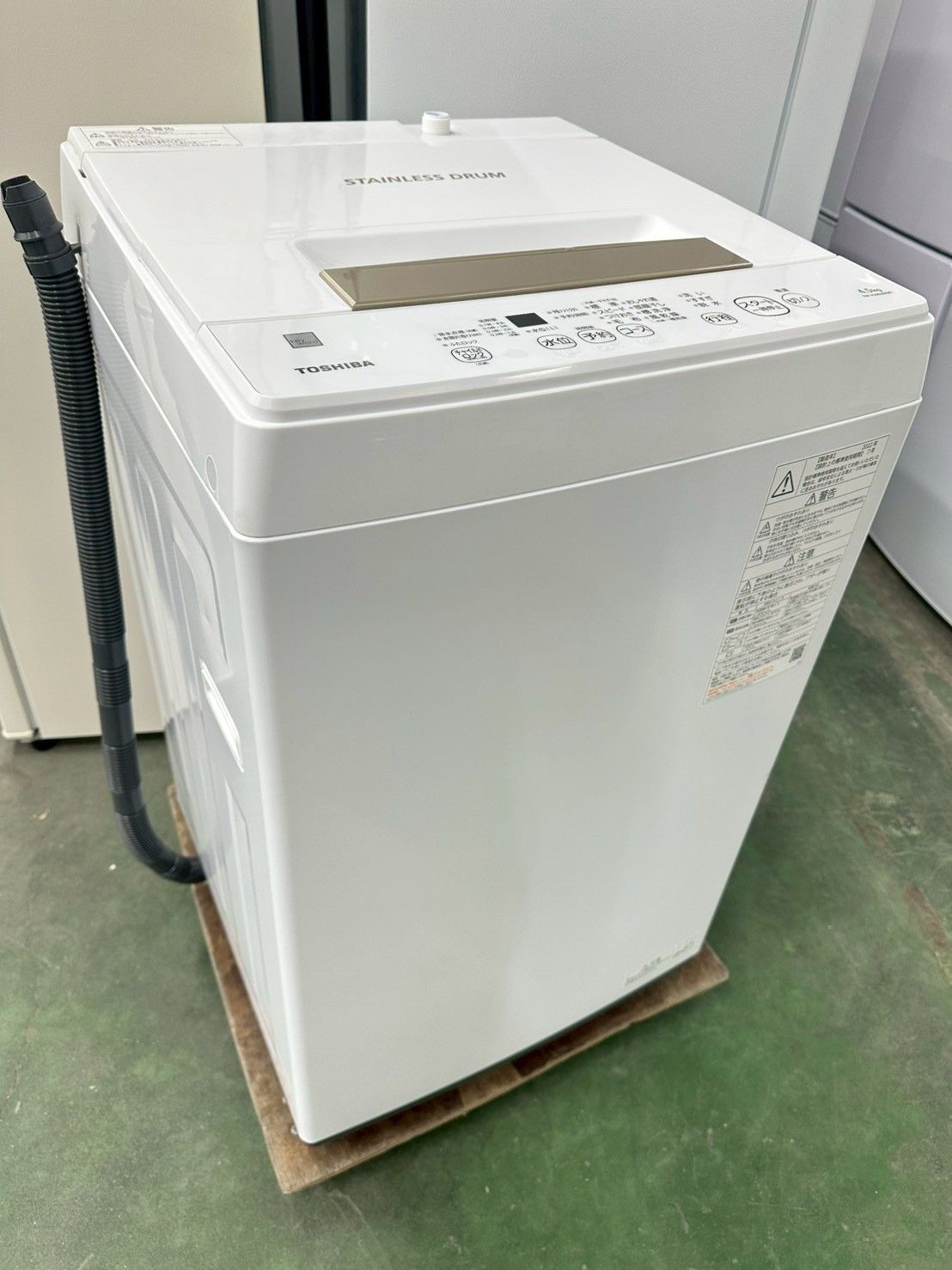 大阪 3か月保障付き 洗濯機 東芝 4.5 kg AW-45 ME 8 IS-937