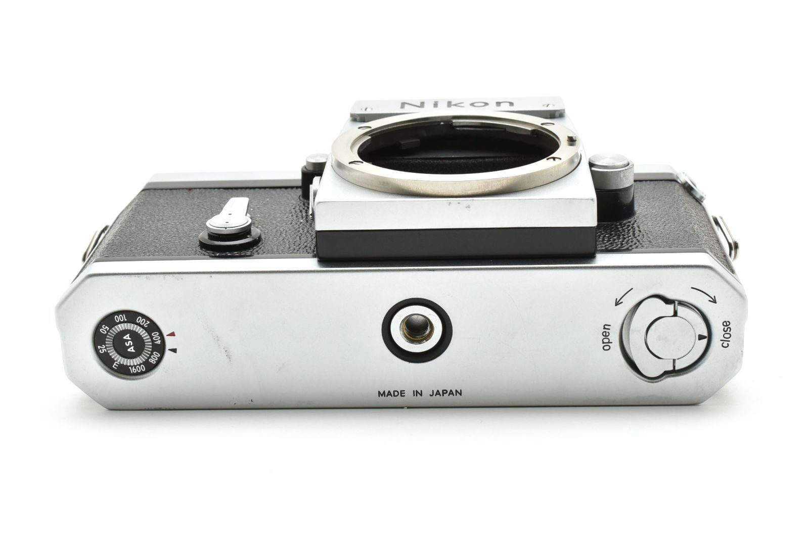  Nikon F アイレベル 35 mm 一眼レフフィルムカメラボディ シルバー ニコン 395 一眼レフカメラ(フィルム) フィルムカメラ