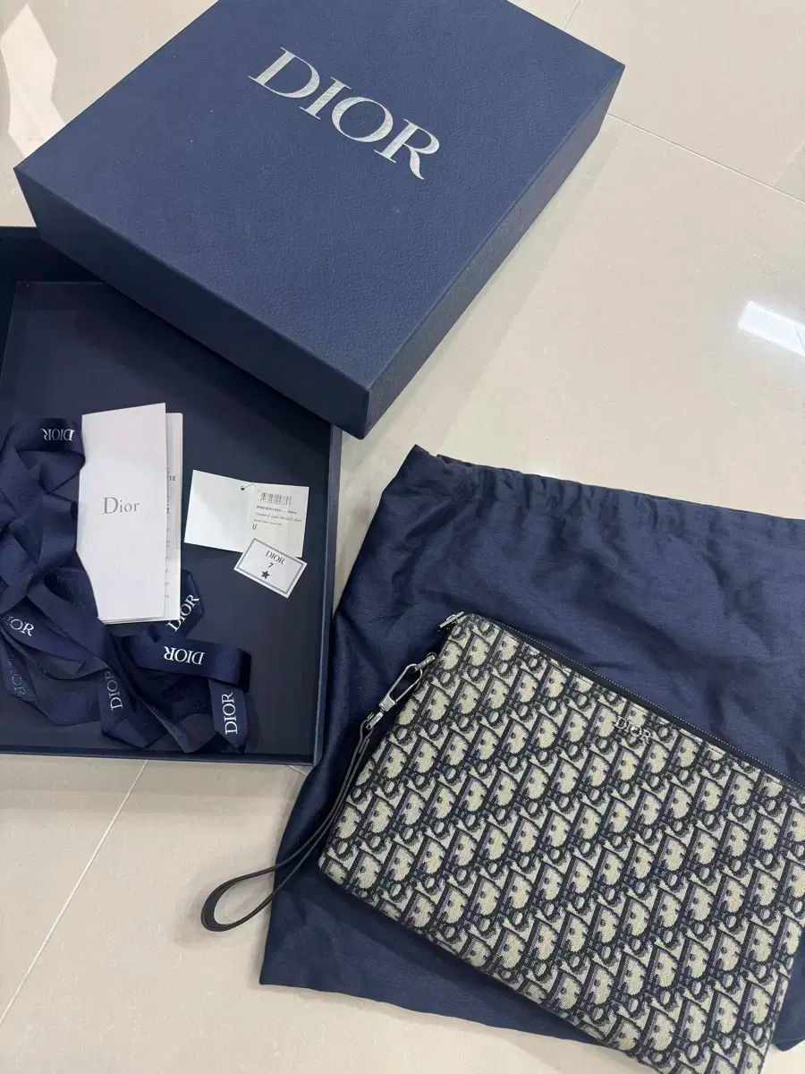 ディオール オブリーク メンズ クラッチバッグ