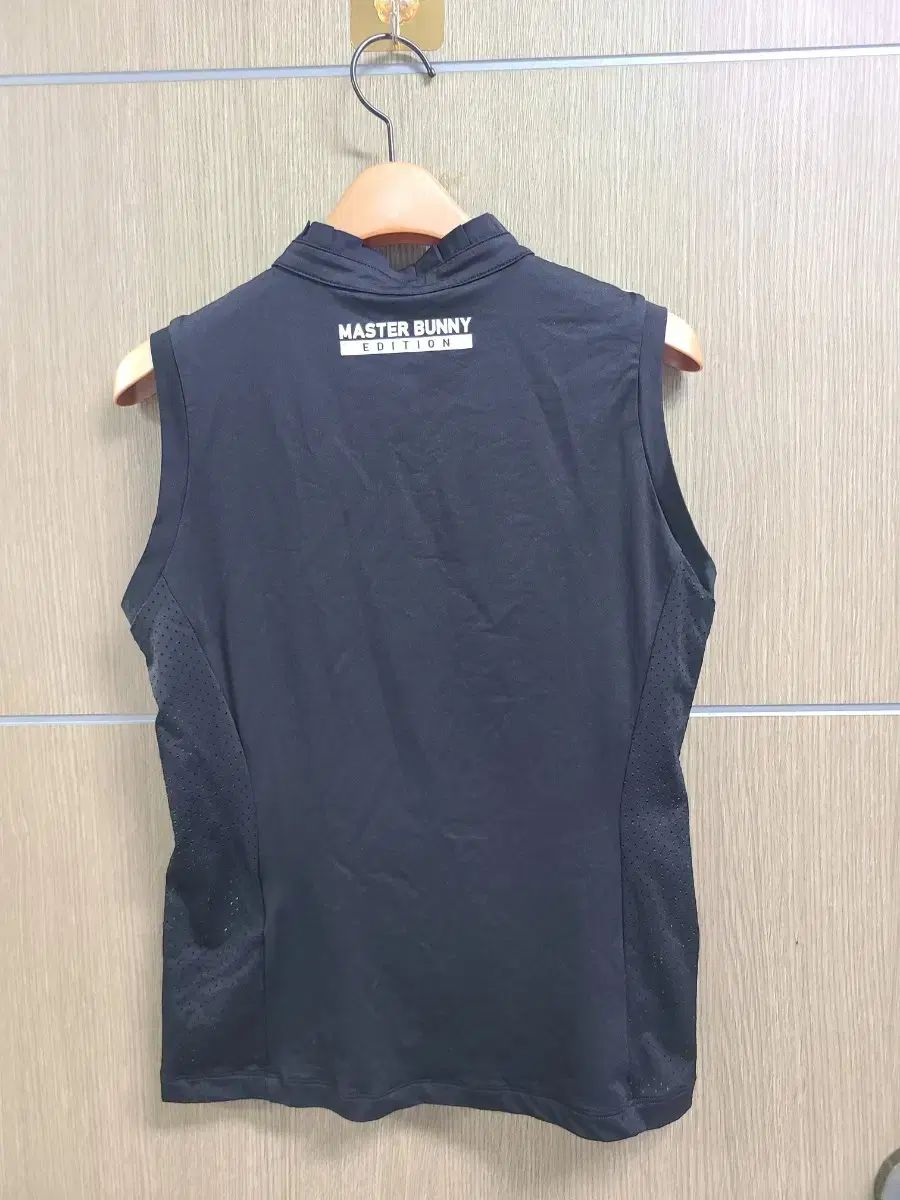 マスターバニーエディション レディース ブラック ノースリーブ ゴルフウェア LLC-HASEGAWATOSO_COM