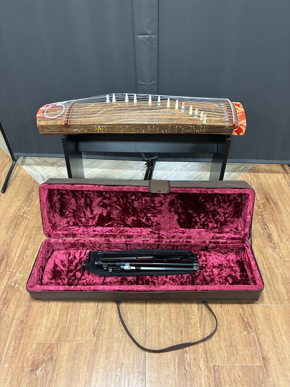 EL6 全音 ゼンオン 文化琴 87cm ソフトケース等付き MK11180