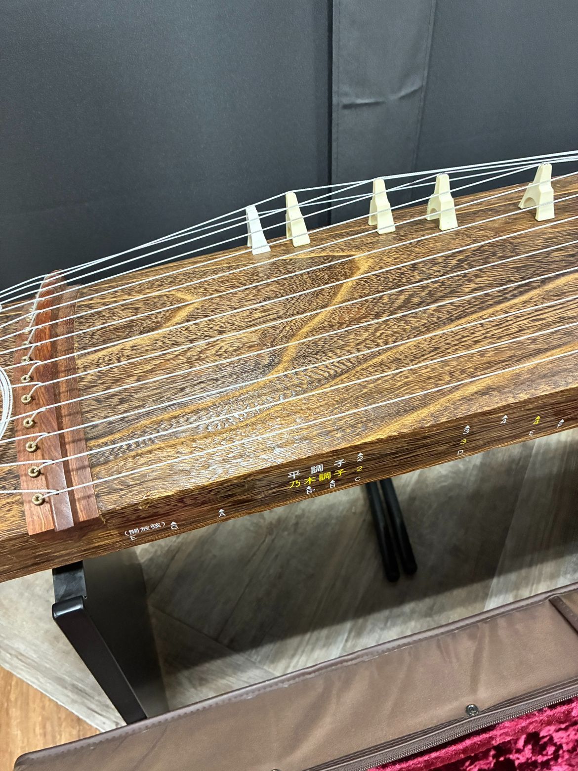 EL6 全音 ゼンオン 文化琴 87cm ソフトケース等付き MK11180