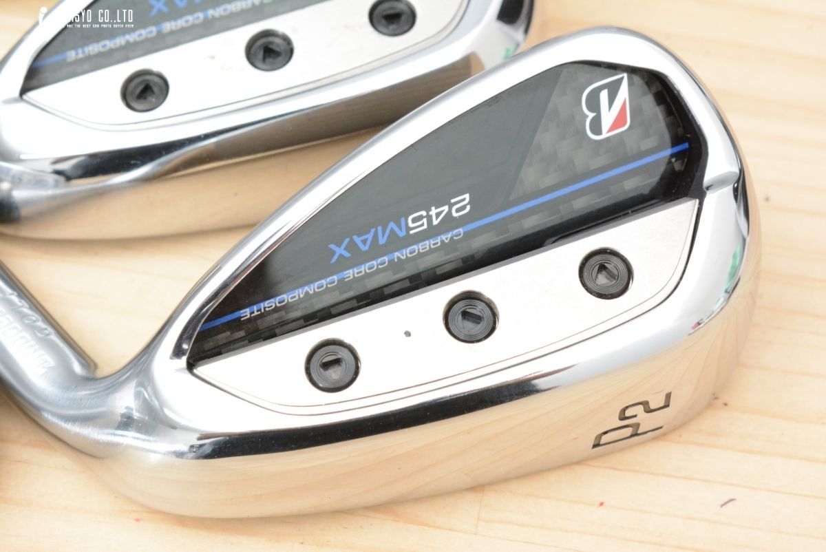 やさしい ブリヂストン 245 MAX アイアンセット 7 P 1 2 5本セット BSi for フレックスS 245マックス ヴァンキッシュ