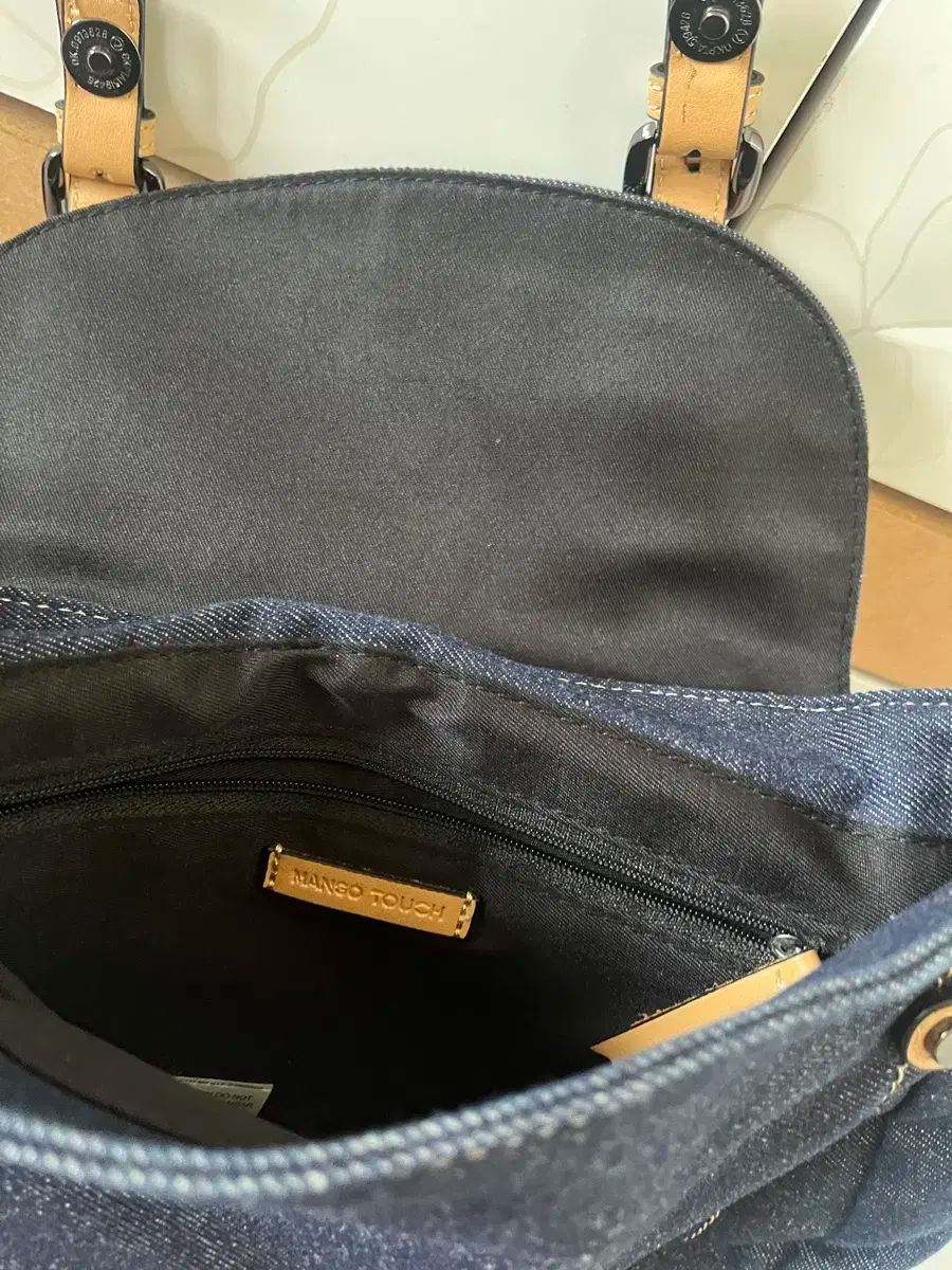 マンゴ Mango デニム クロスバック