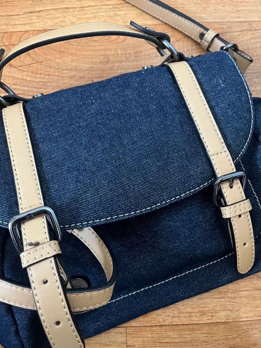 マンゴ Mango デニム クロスバック DECORATOM_COM_BR